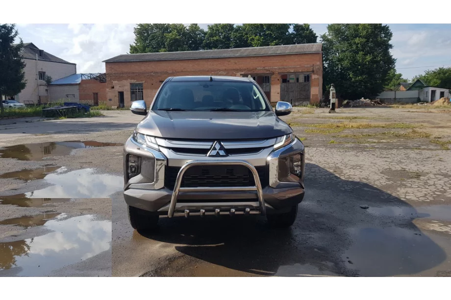 Fiat Fullback 2016– Přední ochranný rám WT003-Special (nerez) Fotografie 3